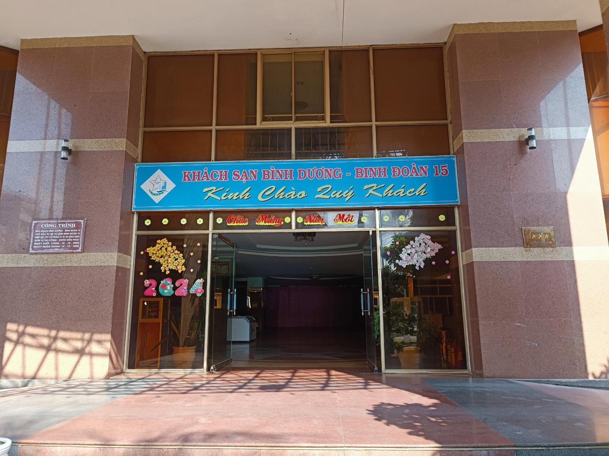 Khach San Binh Duong Hotel Quy Nhon Bagian luar foto